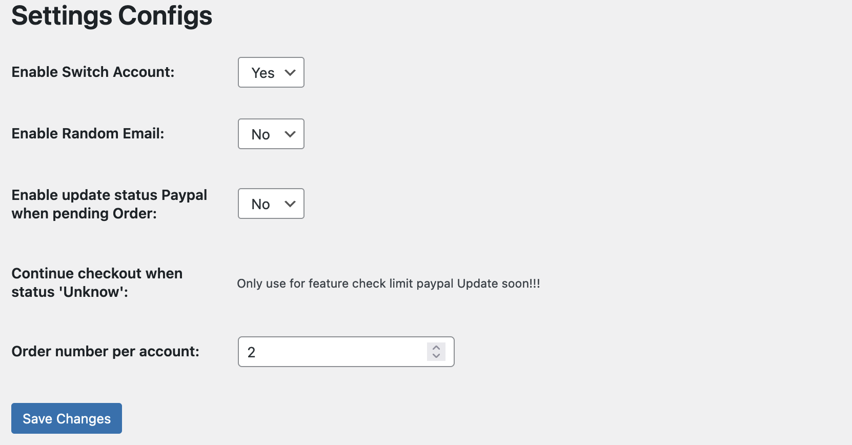 Auto Switch Paypal – Multiple paypal For WooCommerce